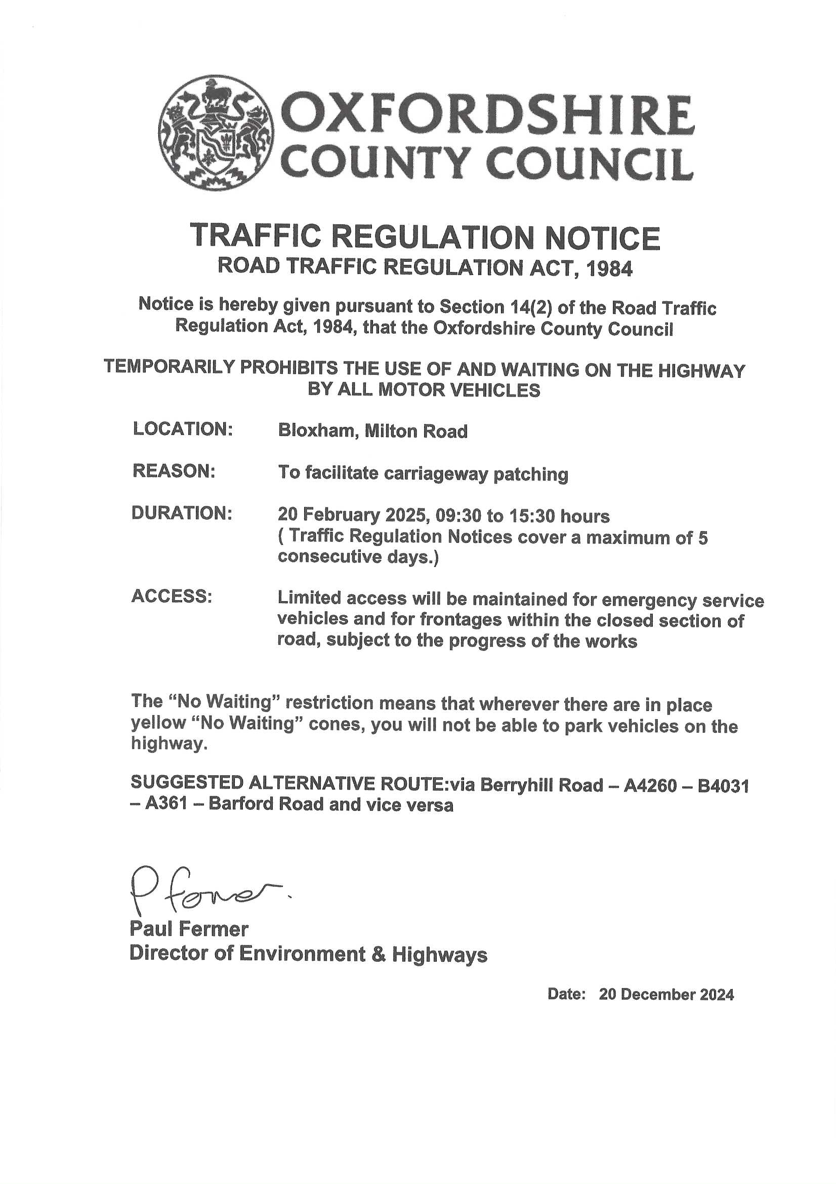 images/news/MR road closure feb 2025.jpg